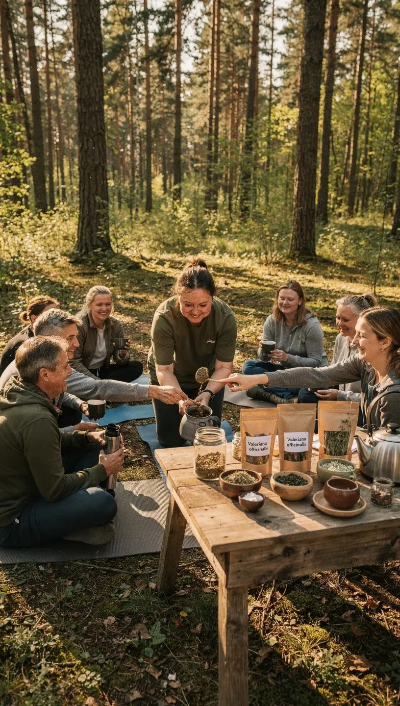 Raminantis arbatos ritualas, skirtas sumažinti stresą ir pagerinti miego kokybę.