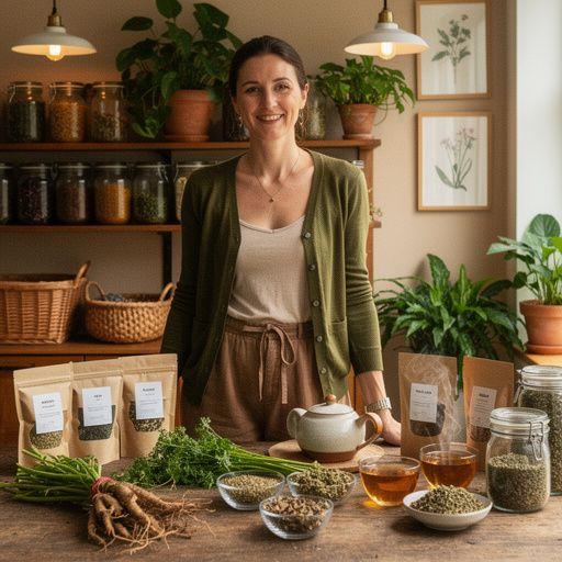 Raminanti arbatos porcija, patiekiama su citrinos skiltelėmis ir medumi, skirta streso mažinimui.